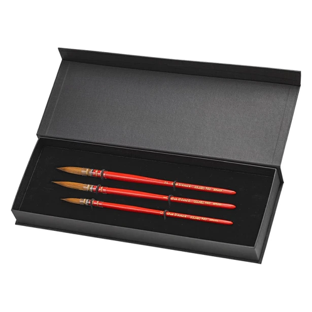 Zestaw pędzli Colineo RED da Vinci, 3 sztuki