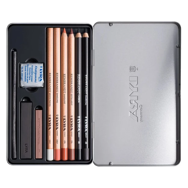 Zestaw Rembrandt Sketching Set Lyra, 11 elem.