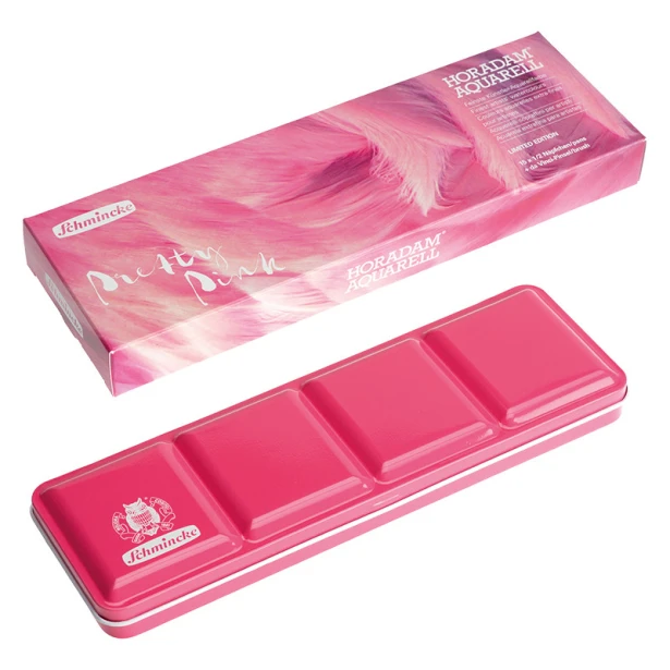 Pretty Pink akwarele Horadam Schmincke 12 + 3 kol.
