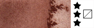 Aquarius 139 Burnt Sienna Brownish, akwarela półkostka Szmal