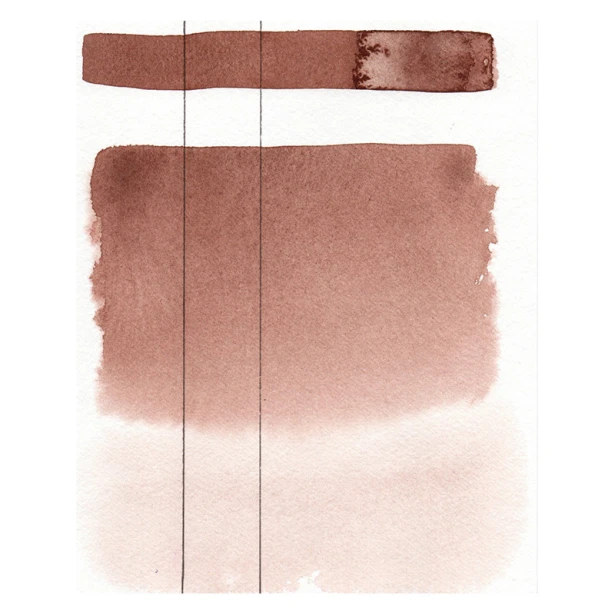 Aquarius 139 Burnt Sienna Brownish, akwarela półkostka Szmal