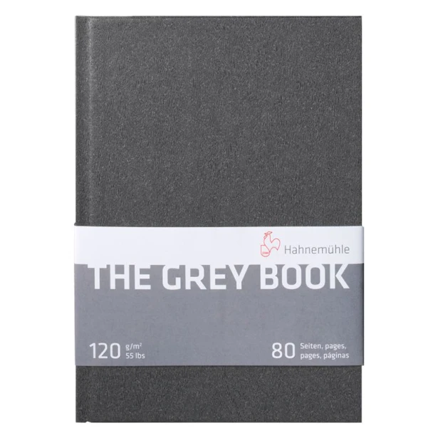 Szkicownik The Grey Book Hahnemuhle, 120 g, 40 ark. A5