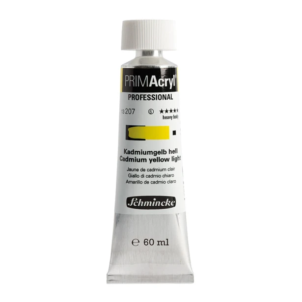 207 Cadm. Yellow Light, PRIMAcryl heavy body, Schmincke 60 ml
