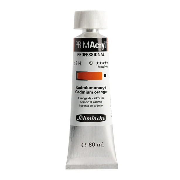214 Cadm. Orange, PRIMAcryl heavy body, Schmincke 60 ml