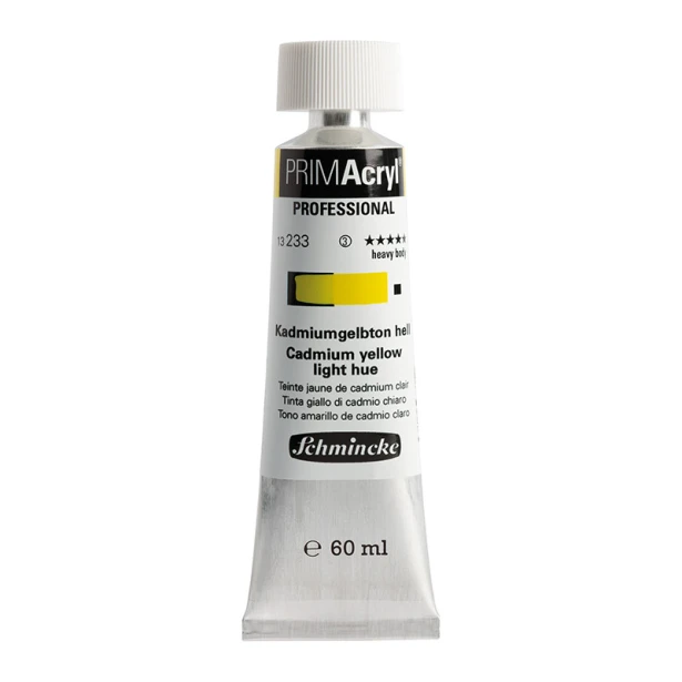 233 Cadm. Yellow Light Hue, PRIMAcryl heavy body, Schmincke 60 ml