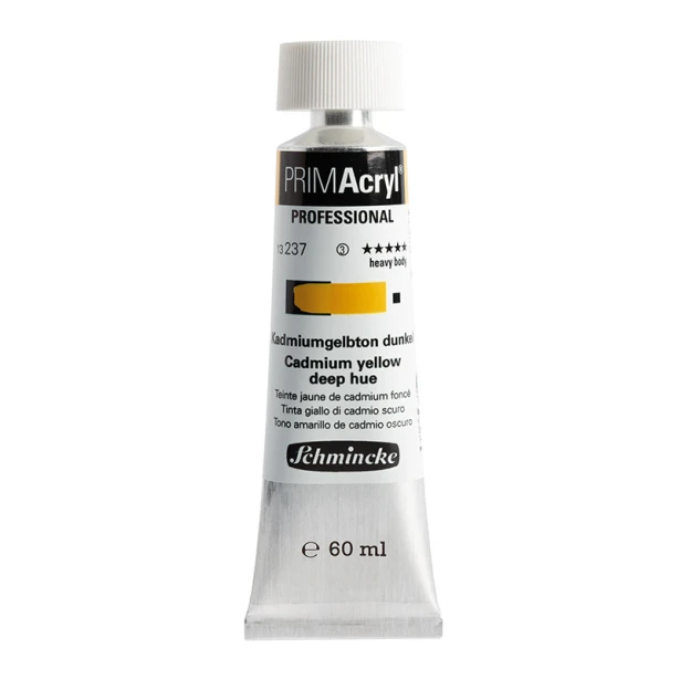 237 Cadm. Yellow D. Hue, PRIMAcryl heavy body, Schmincke 60 ml