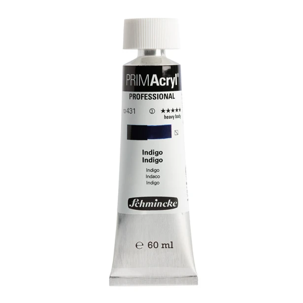 431 Indigo, PRIMAcryl heavy body, Schmincke 60 ml