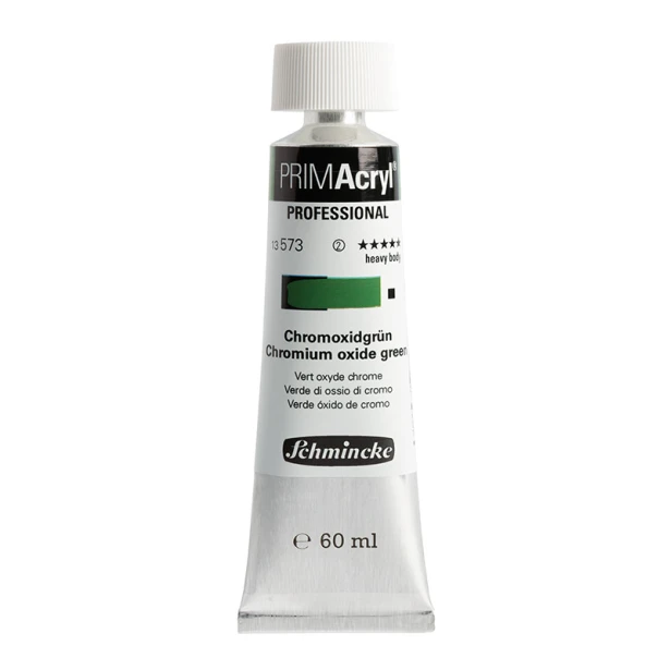 573 Chrom. Oxide Green, PRIMAcryl heavy body, Schmincke 60 ml