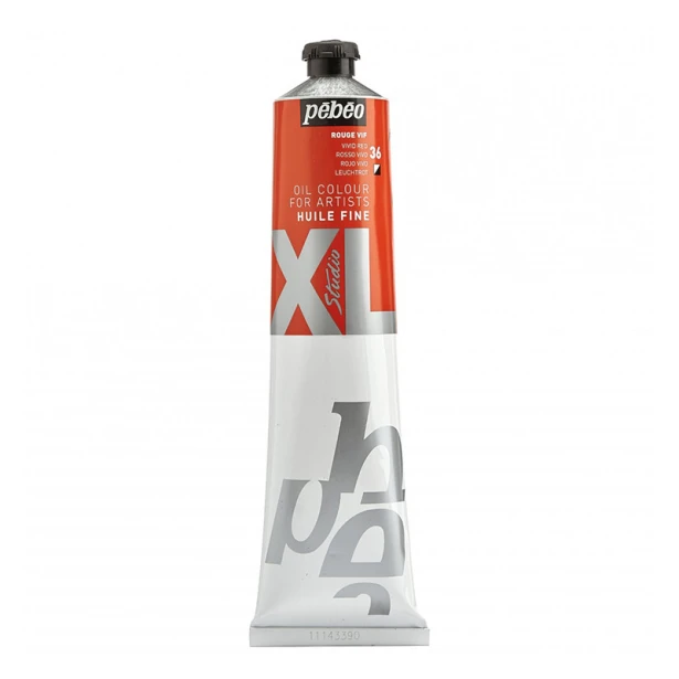 36 Vivid Red, farba olejna Studio XL Pebeo 200 ml