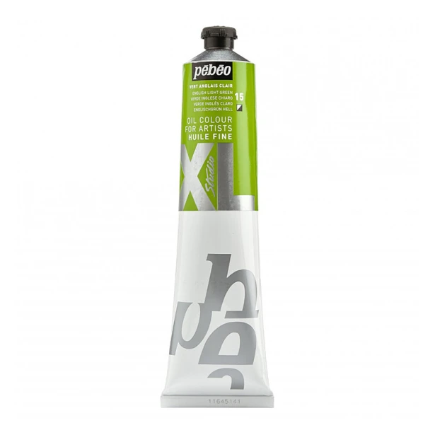 15 English Light Green, farba olejna Studio XL Pebeo 200 ml