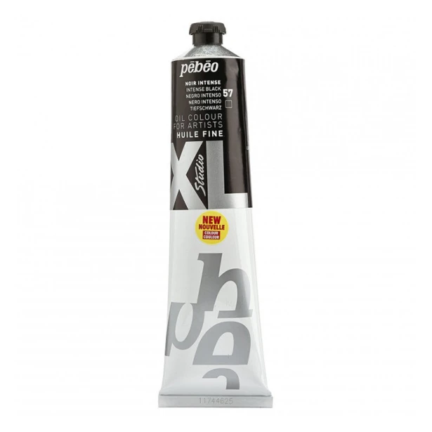 57 Intense Black, farba olejna Studio XL Pebeo 200 ml