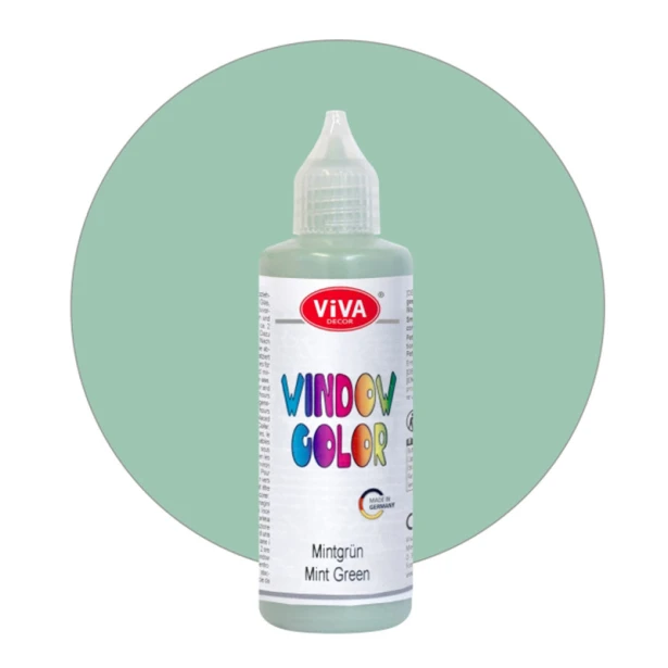 704 Mint Green, farba Window Color Viva Decor, 80 ml