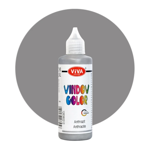 802 Anthracite, farba Window Color Viva Decor, 80 ml