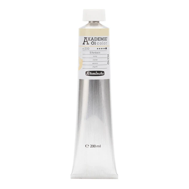 200 Ivory, farba olejna Akademie Schmincke, 200 ml