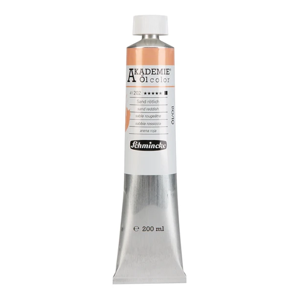 202 Sand Reddish, farba olejna Akademie Schmincke, 200 ml