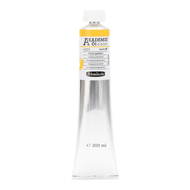 222 Chrome Yellow Hue, farba olejna Akademie Schmincke, 200 ml