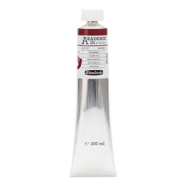 312 Alizarin Crimson Hue, farba olejna Akademie Schmincke, 200 ml