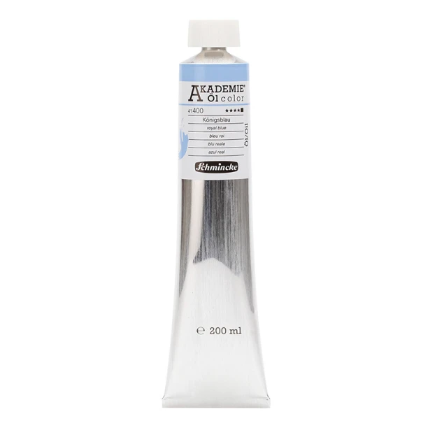 400 Royal Blue, farba olejna Akademie Schmincke, 200 ml