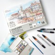 Zestaw artystyczny Urban Sketching Mixed Media W&amp;N, 16 elem.