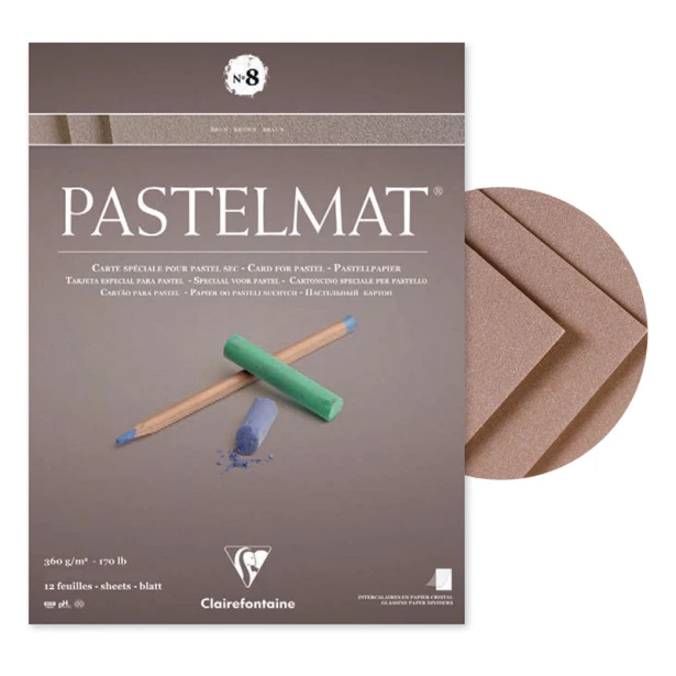 Pastelmat Brown, blok do pasteli 30/40 cm