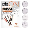 Paint ON MIX4, blok mix media A3, Clairefontaine