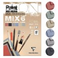 Paint ON MIX6, blok mix media A5, Clairefontaine