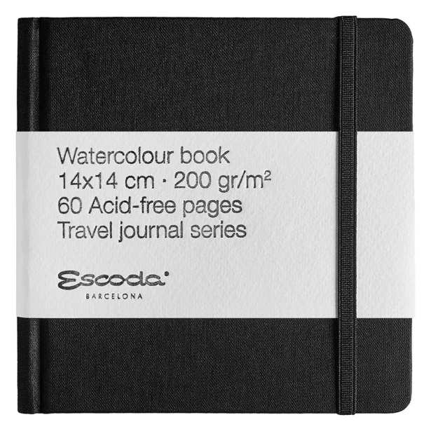 Blok Watercolour Book Escoda, 30 ark. 14 x 14 cm