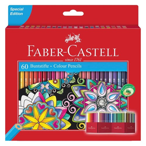 kredki Faber Castell 60 kolorów