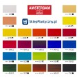 paleta kolorów Talens Amsterdam 24 tubek