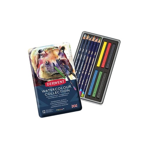 Kredki Derwent Watercolour Collection - 12 sztuk