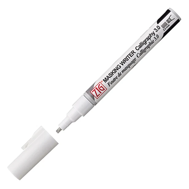 pisak z płynem maskującym Kuretake 3.0