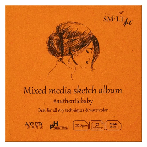 Blok Mixed Media SMLT 9 x 9 cm