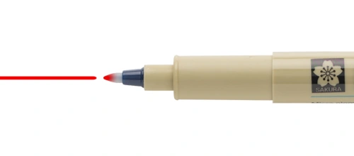 red Pigma Micron PN