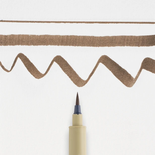sepia pigma brush sakura