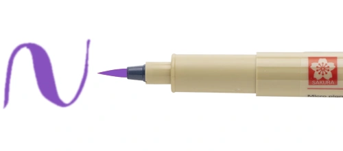 pisak pędzelkowy Pigma Brush purple
