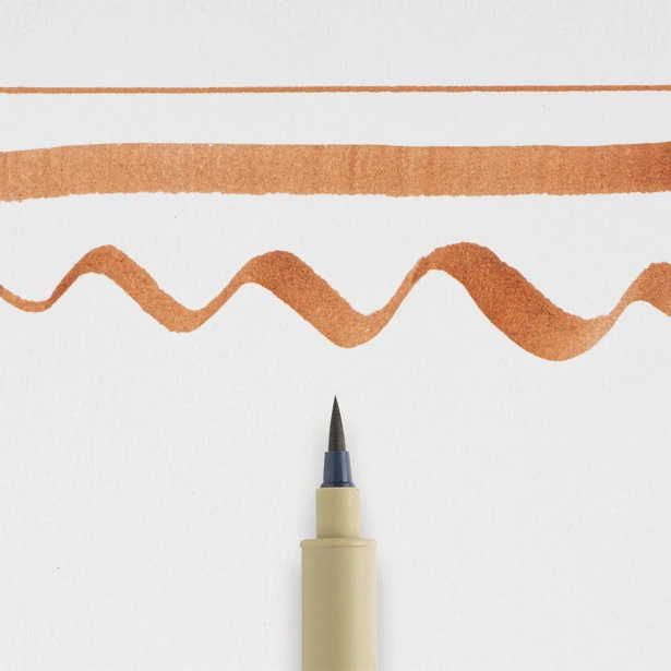 pisak pędzelkowy Pigma Brush Brown