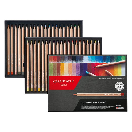 zestaw kredek Luminance 6901 40 kolorów