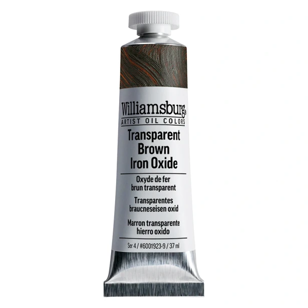 transparent brown iron oxide williamsburg