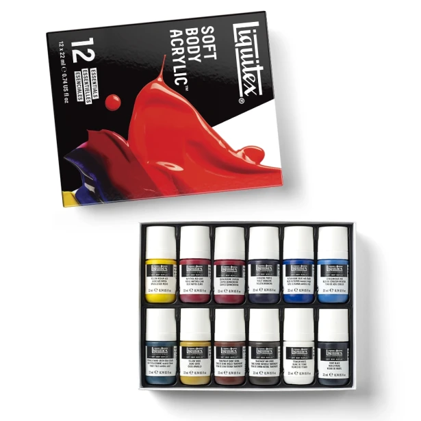 płynne farby soft body Liquitex