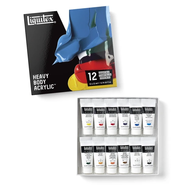 gęste farby akrylowe Liquitex