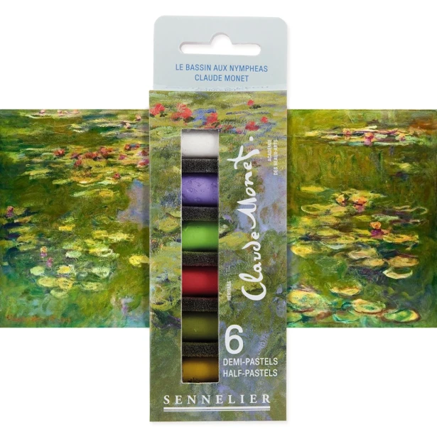 pastele połówki Monet Sennelier