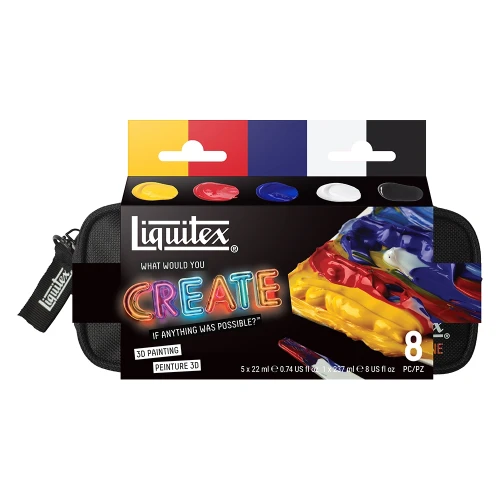zestaw create liquitex 3d painting