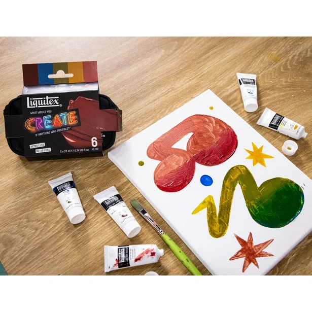 Create Set Retro Luxe Heavy Body Liquitex