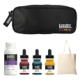 zestaw Create Liquitex staining fabric