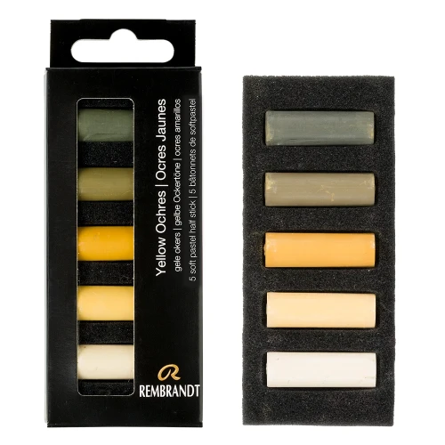 soft pastels rembrandt yellow ochres 31820527