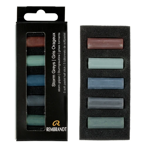 storm greys Rembrandt soft pastels 31820514