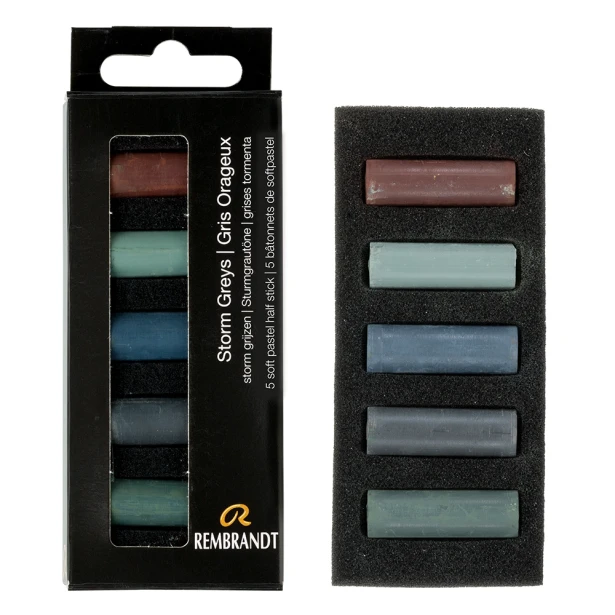 storm greys Rembrandt soft pastels 31820514