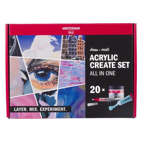 Acrylic Create Set Amsterdam