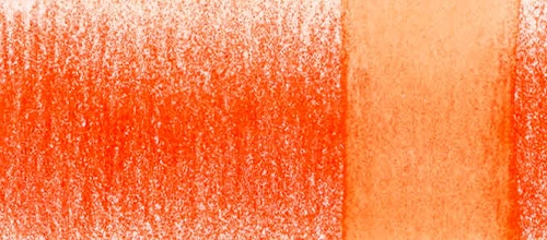 red orange Chromaqua Derwent