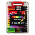 Mocalo marker zestaw 24 brush